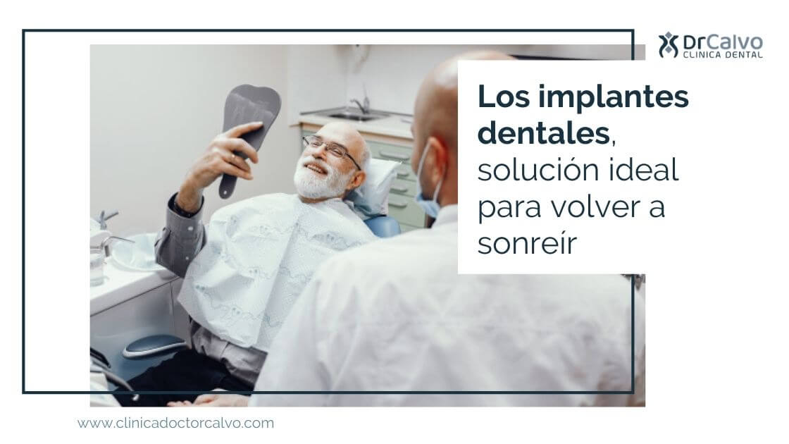 implantes dentales sonreir